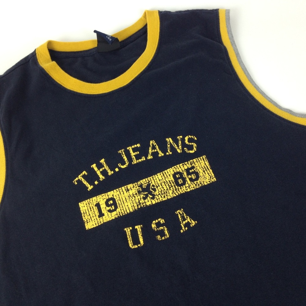 Tommy Hilfiger Spell Out Tank Tee Street Wear L